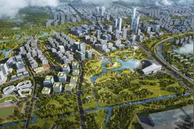 助力宝山城市更新，丰翔路TOD万象商业综合体举行开工奠基图片