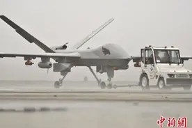 翼龙-2H气象型无人机增援贵州开展人工增雨作业图片