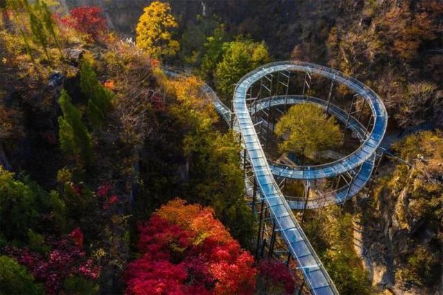 中秋国庆来畅玩山野！潭溪山秋色正在加载中，红叶大片先收藏→