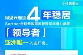 阿里云4度蝉联Gartner全球云数据库领导者图片