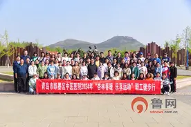 青岛市即墨区中医医院举办“杏林春暖 乐享运动”职工健步行暨“我们的护士 我们的未来”护士节团建活动图片