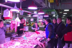 沙田镇加强肉类市场监管，守护市民“舌尖上”的安全图片