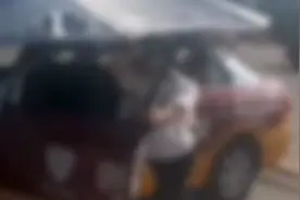 女子疑练车练崩溃暴砸教练车，驾校：练到不舒服，已有处理结果