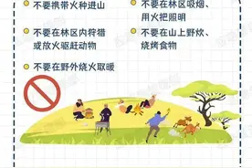 森林防火，这些知识要牢记！图片