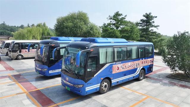 山东泰安：“太阳部落景区—大汶口遗址公园”旅游直通车开通