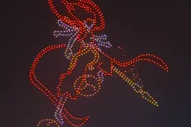 庆祝票房破百亿，浏阳年后首场周末烟花秀还原《哪吒2》名场面图片