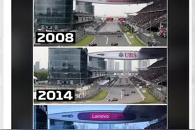 上海国际赛车场三张对比图引发外国网友惊叹图片