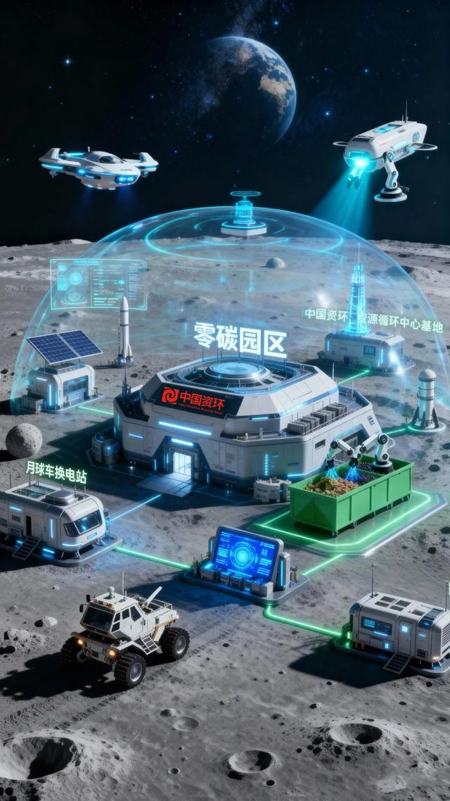 中秋畅想：我在月亮赏地球