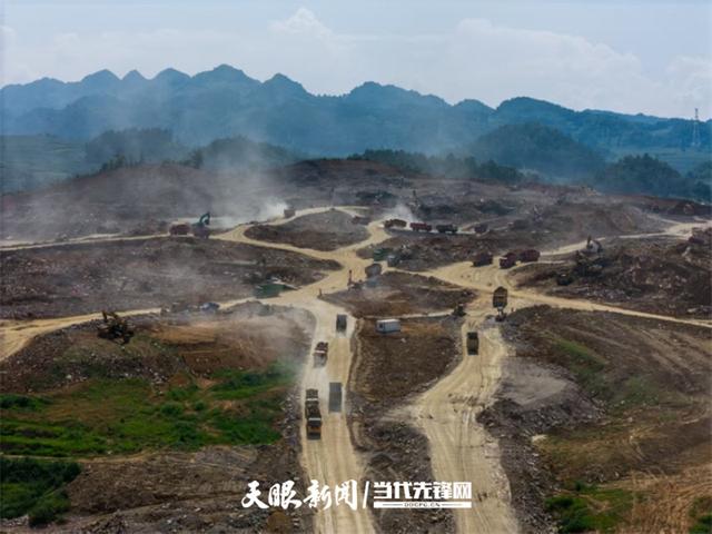 毕节磷煤化工一体化项目建设正酣