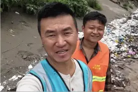 边旅行边捡垃圾，河北小伙坚持一百多天！正能量举动获央视点赞图片