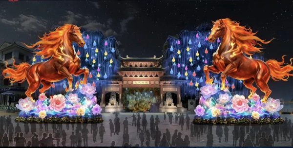 2026年惠州西湖花灯，2月14日正式亮灯