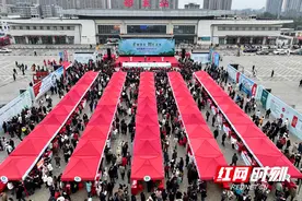 10000+岗位虚席以待！邵东这场招聘会“人才挤挤” 助你“在家”就业图片