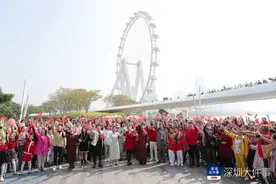 广东五城齐唱《我爱你中国》，深圳快闪演绎传统文化魅力图片