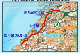 青岛地铁2号线西延段进入通车倒计时图片