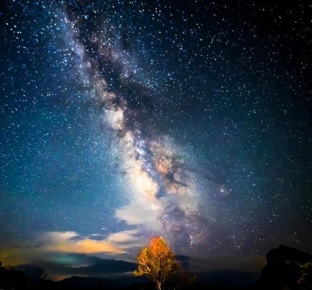 巴中市光雾星河-普陀入选四川首批“最佳观星点”