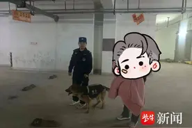 男孩离家出走近20小时，最终…….警犬找到了他图片
