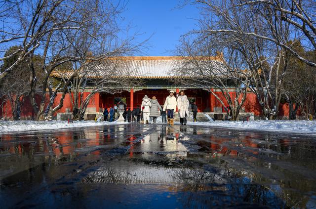 雪后初霁游故宫