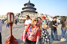 多国学者走进百年会馆：北京文化有一种和谐之美图片