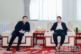 山西六建与长治市屯留区举行工作会谈图片