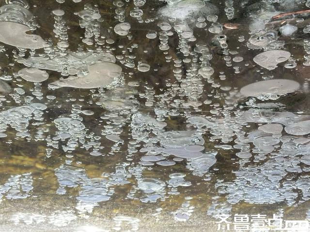 壹点号.秀山东|泰山彩石溪：冰锁崖间，惊艳一冬冬梦