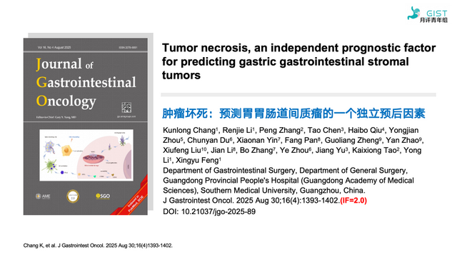 Pubmed GIST文献月评106期（Sep 2025）