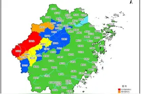 红色预警范围扩大！刚刚，杭州一地突发洪水！今晚，这些区域还有特大暴雨图片