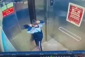 山西一小区电梯故障小孩扒门逃生，事故背后诸多细节让人心惊图片