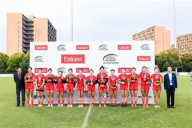 亚洲7人制橄榄球系列赛杭州收官 中国女队夺冠男队获季军图片