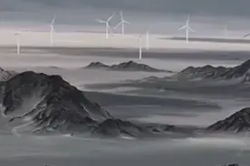 浑然天成！青海黑独山宛如水墨丹青图片