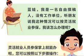 灵活就业人员如何办理参保？看这篇就够了！图片