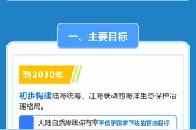 一图读懂｜上海市海洋生态保护修复行动方案图片
