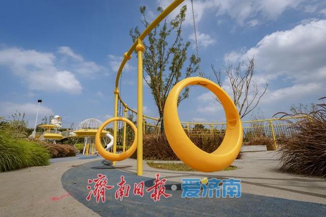 一年四季 泉在济南丨生态与童趣交融！济南丁太鲁新徐片区绿带公园打造休闲新去处