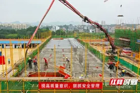 湖南新田：重点校园建设项目加速推进（组图）图片