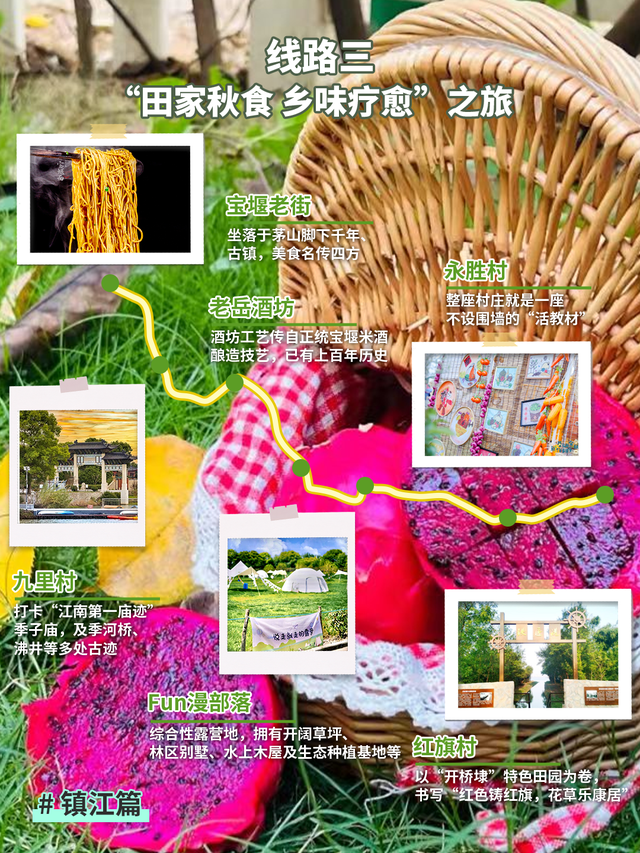 水韵江苏不扎堆儿 | 宁镇扬周边乡村游，这9个秋日“盲盒”太治愈
