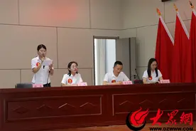 惠民县皂户李镇“青苗计划”暨年轻干部“擂台比武”-“大干2023”·青年说辩论友谊赛开赛图片