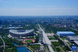 新华全媒+丨北京中轴线：在世界遗产中“City Walk”图片