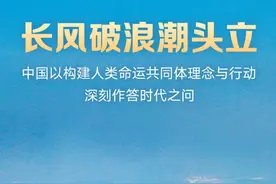 长风破浪潮头立——中国以构建人类命运共同体理念与行动深刻作答时代之问图片