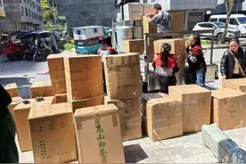 每天超1.2万件湖北春茶快递寄全国 跨省最快6小时送达图片