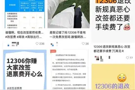 12306改签火车票收手续费引发热议，合理收费也应让公众更信服图片