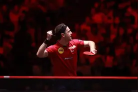 年龄差不是问题，43岁波尔淘汰18岁国乒小将林诗栋图片