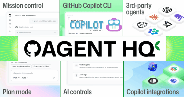 GitHub 推 Agent HQ，目标统一管理所有智能体