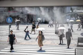 （外代一线）夏日日本东京街头图片