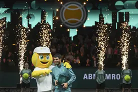 （外代二线）网球——鹿特丹网球公开赛：阿尔卡拉斯夺冠(2)图片