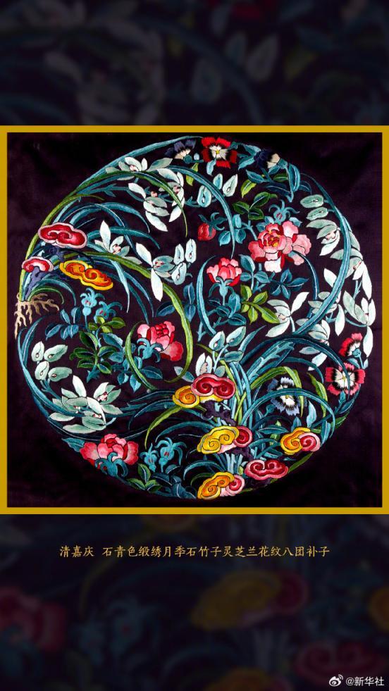 故宫满屏锦绣繁花送你