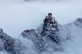 被终南山雪景震撼到了！图片