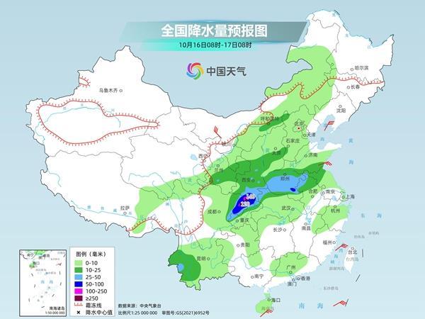 华西至黄淮一带警惕持续降雨致灾