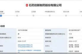 新诺威重组石药百克事项获受理，公司与标的业绩双双承压图片