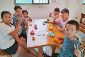 岱岳区夏张镇农村儿童托管班火爆开班，让孩子快乐学习两不误！图片