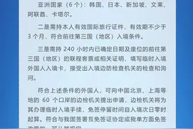 今起中国过境免签政策全面放宽优化图片
