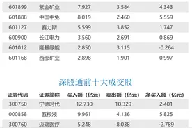 北向资金全天净买入超64亿元，五粮液、中国中免等获加仓图片